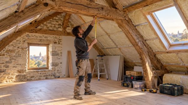 Coût des travaux d'aménagement des combles en Sarthe en 2026