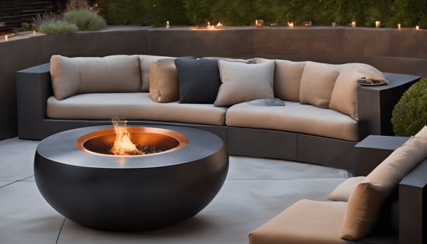 Créez une ambiance conviviale avec un brasero design