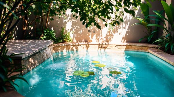 Mini piscines en coque : un petit coin d'évasion aquatique