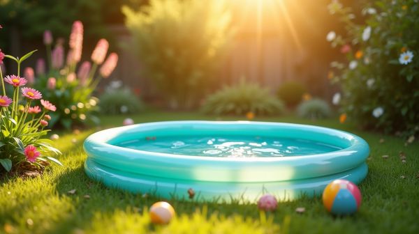 Petit jardin, grande envie de baignade : les mini piscines coques