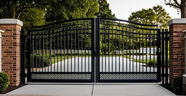 Portail à battants en aluminium : design, prix et motorisation